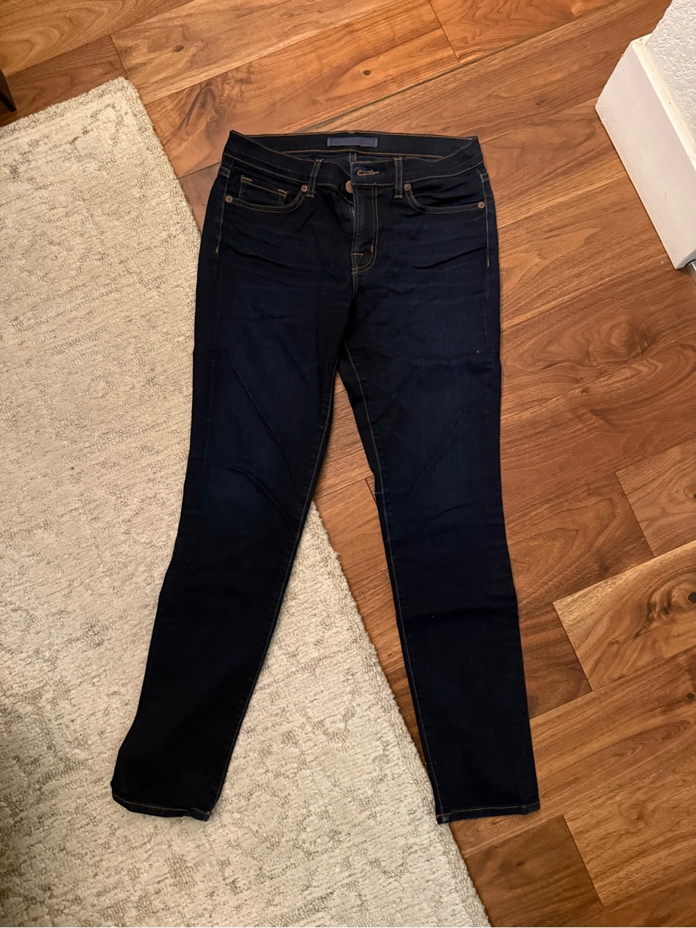 J Brand Women's Dark Indigo Skinny Jeans
